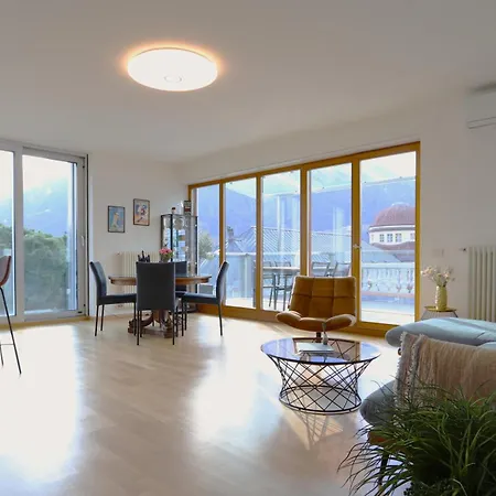 Luxus Penthouse Mit Terrasse, Garage, Fahrradraum Und Infrarotsauna Апартаменты