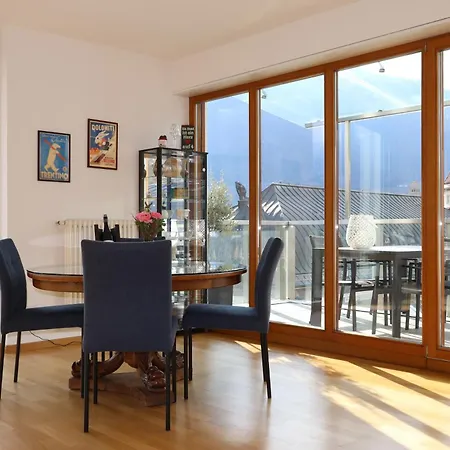 Apartamento Luxus Penthouse Mit Terrasse, Garage, Fahrradraum Und Infrarotsauna