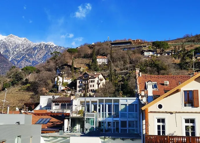 Luxus Penthouse Mit Terrasse, Garage, Fahrradraum Und Infrarotsauna Apartmán Merano