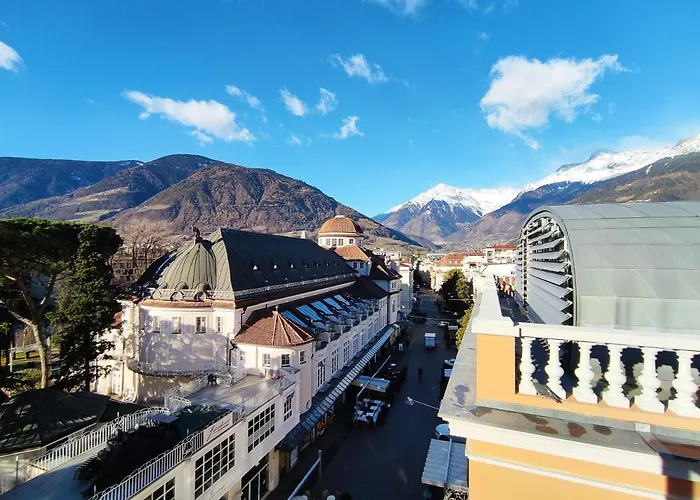 Luxus Penthouse Mit Terrasse, Garage, Fahrradraum Und Infrarotsauna * Merano