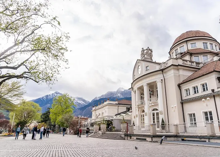 Apartmán Luxus Penthouse Mit Terrasse, Garage, Fahrradraum Und Infrarotsauna Merano