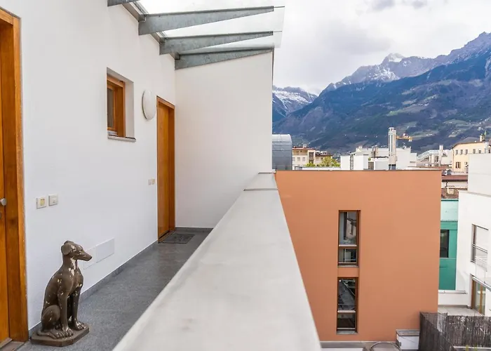 Luxus Penthouse Mit Terrasse, Garage, Fahrradraum Und Infrarotsauna 公寓