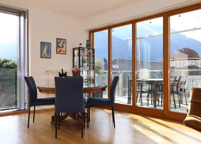 Daire Luxus Penthouse Mit Terrasse, Garage, Fahrradraum Und Infrarotsauna